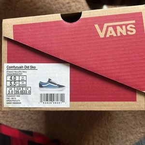 Vans Comfycush Old Skool. Navy/Stv Navy